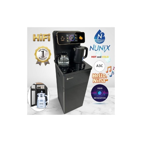 Picture of  Nunix A3C Bottom Load Hot and Cold Water Dispenser with Coffee Maker