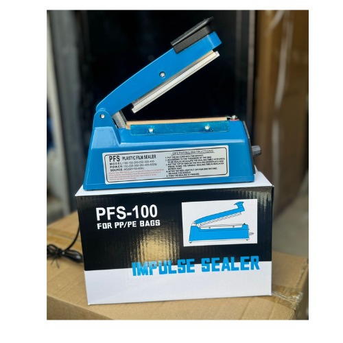 Picture of Impulse Electric Manual Plastic Heat Sealing Machine – 100mm