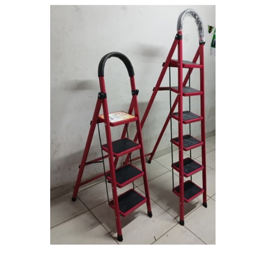 Picture of 5-Step Foldable Ladder – Heavy Duty Steel Step Ladder with Anti-Slip Steps
